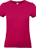 B&C #E190 /women Dámske tričko z hrubej bavlny 01.004T sorbet