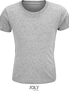 SOL'S Crusader Kids Dětské tričko z bio bavlny model 22518851 grey melange