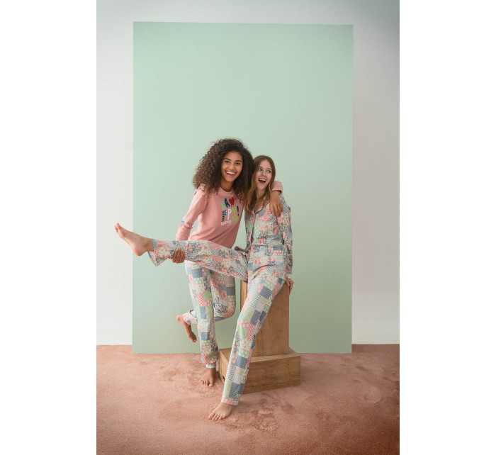 Dvoudílné dámské pyžamo   model 17659784 - Vamp