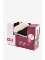 Dámské pantofle s kožíškem Černé Zanelia Dámské pantofle s kožíškem Černé Zanelia