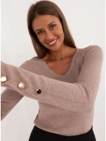 Jumper AT SW 2334.91 tmavo lila Jumper AT SW 2334.91 tmavo lila