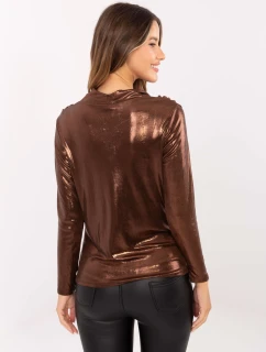 Blúzka DHJ BZ 15268.30 hnedá