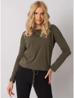 Bluzka RV BZ model 20961684 khaki - FPrice Bluzka RV BZ model 20961684 khaki - FPrice