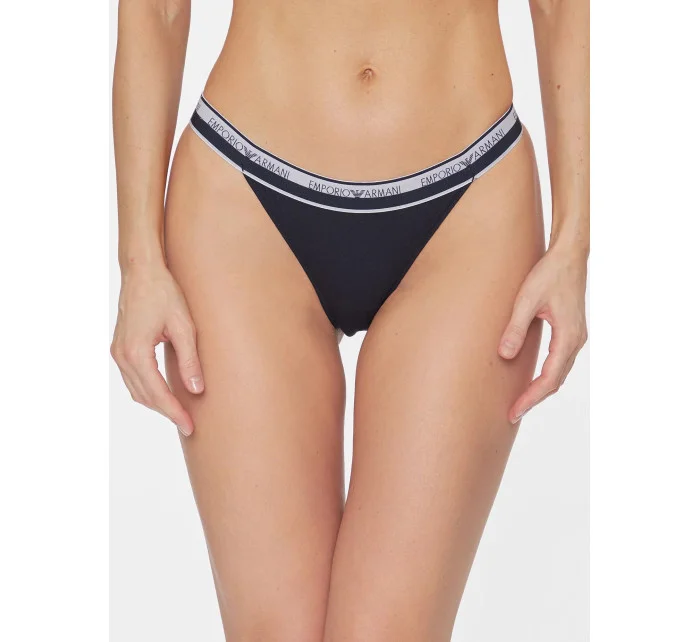 Dámske tangá 2Pack 164522 4R227 00135 tmavé. modrá - Emporio Armani