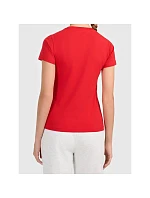 Tshirt slim bawełniany damski model 22559963 - 4F