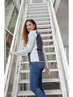 JN Dámská pletená hybridní bunda 02.0 light melange/anthracite melange model 22489300 - Daiber JN Dámská pletená hybridní bunda 02.0 light melange/anthracite melange model 22489300 - Daiber