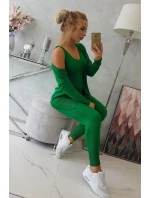 Súprava svetrov 3-dielna zelená