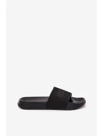 Klapki Męskie Na Piankowej Podeszwie Big Star SS174356 Czarne