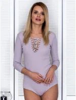 Dámske body EN BO 4296.03 tmavo lila