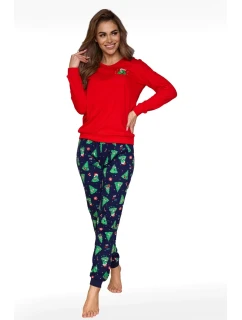 DÁMSKE PYŽAMO 671/419 VIANOČNÝ STROMČEK