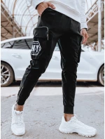 Pánske bojové nohavice čierne FashionStreet UX4309