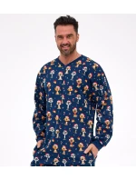 Kombinéza Cornette 196/295 Dog 2 long/r Christmas S-2XL men