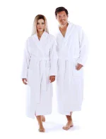 Unisex župan do sauny biely - Vestis