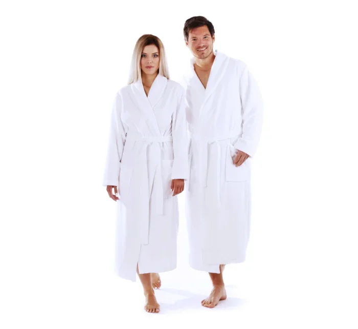 Unisex župan do sauny biely - Vestis