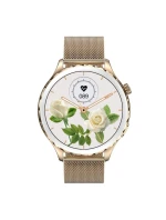 Dámské chytré hodinky Gold + Strap Pink model 21804967 - RUBICON Dámské chytré hodinky Gold + Strap Pink model 21804967 - RUBICON