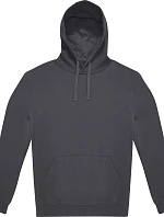 B&C ID.223 Hoodie Unisex mikina s kapucňou 01.I223 tmavošedá