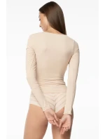 Julimex Simple Longsleeve farba:béžová Julimex Simple Longsleeve farba:béžová