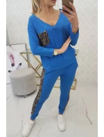 model 18743402 sada s leopardím potiskem - K-Fashion model 18743402 sada s leopardím potiskem - K-Fashion