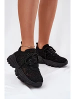 Dámské tenisky s svrškem černé model 21696310 - Boto Dámské tenisky s svrškem černé model 21696310 - Boto