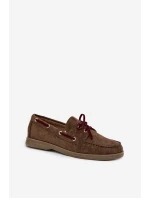 Półbuty Mokasyny Damskie Z Wiązaniem Ciemnozielone Calivra Półbuty Mokasyny Damskie Z Wiązaniem Ciemnozielone Calivra