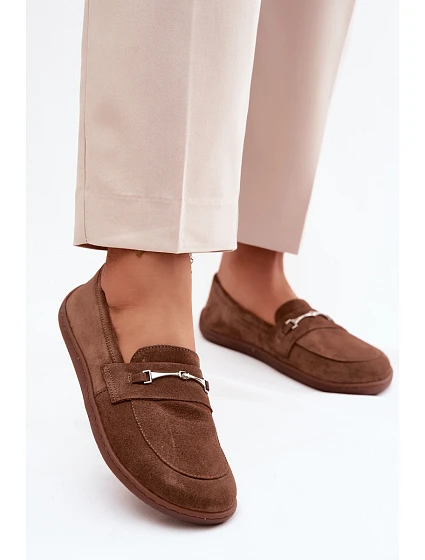 Kožené model 22125838 Barefoot Z hnědé - Zazoo