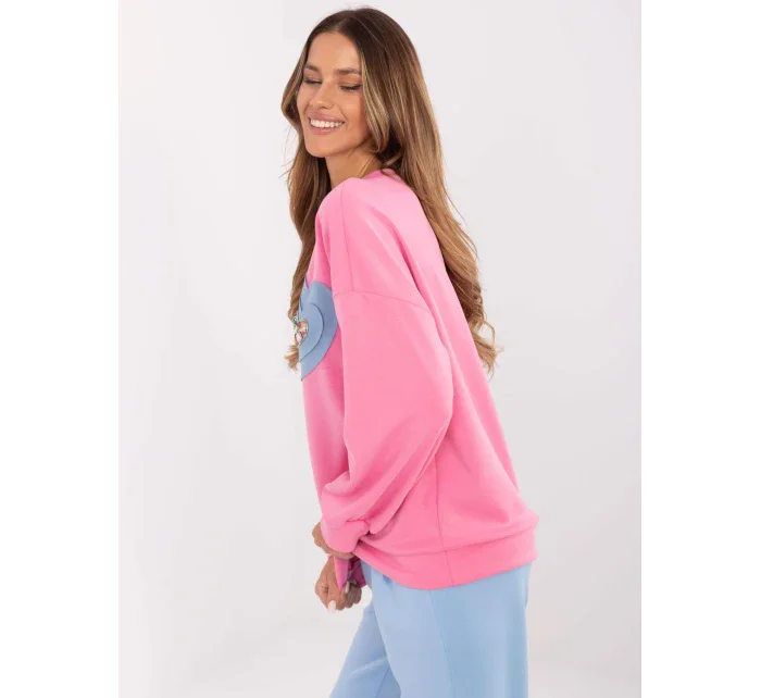 Mikina DHJ BL 20322.72 ružová