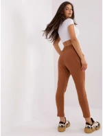 Spodnie dresowe EM DR HW 20 model 18761672 jasny brązowy - FPrice Spodnie dresowe EM DR HW 20 model 18761672 jasny brązowy - FPrice