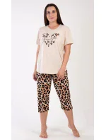 Dámske capri pyžamo Beautiful
