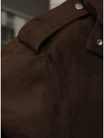 FashionStreet dámska semišová bomber bunda v čokoládovej farbe TY5571 FashionStreet dámska semišová bomber bunda v čokoládovej farbe TY5571