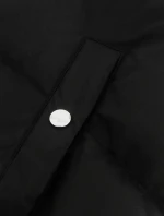 Čierna prechodná bunda s prešívanými rukávmi (5M3113-392) Čierna prechodná bunda s prešívanými rukávmi (5M3113-392)