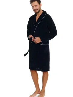 Pánský župan model 20114049 dark blue - Doctornap