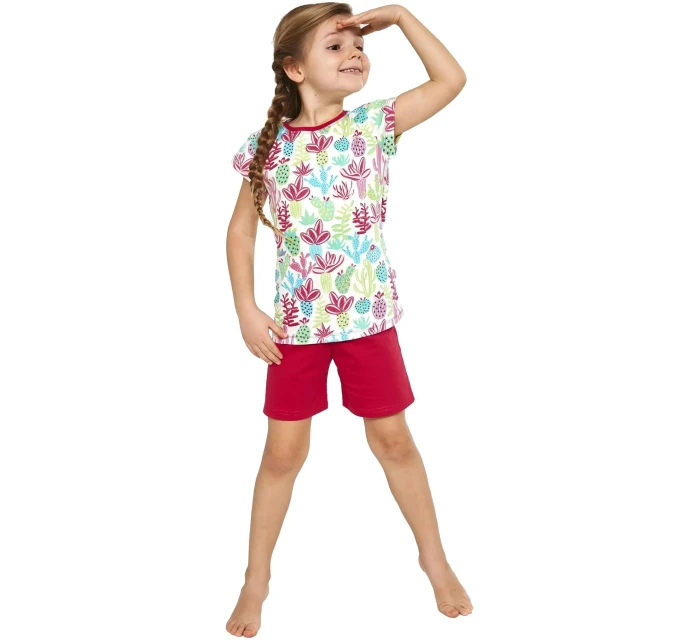 Dievčenské pyžamo 357/79 Cactus - CORNETTE Dievčenské pyžamo 357/79 Cactus - CORNETTE