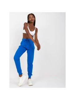 Tmavomodré základné teplákové nohavice (B-005.56)