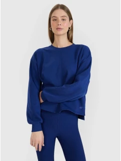 Dámská mikina model 21434887 oversize bez kapuce - 4F