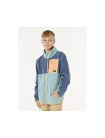Mikina RIP CURL Raw Energy Block Fleece – chlapčenská, modrá Mikina RIP CURL Raw Energy Block Fleece – chlapčenská, modrá