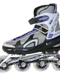 S fialová inline brusle model 21347881