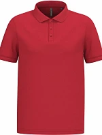 Kariban K 254 Pánske polo tričko z piké 20.K254 červené