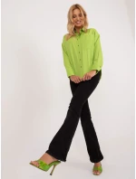 Koszula BA KS model 21055355 limonkowy - FPrice