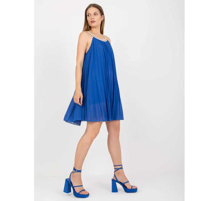 Šaty DHJ SK 0010.35 tmavo modrá