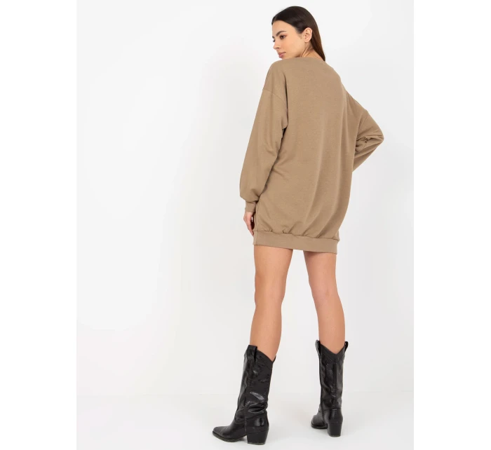 Dámska mikina EM BL U719.82P tmavo lila - FPrice