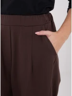 Spodnie IT SP model 21782428 brązowy - FPrice Spodnie IT SP model 21782428 brązowy - FPrice