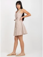 Dámske šaty LK SK 508253 šaty.44P béžová - FPrice