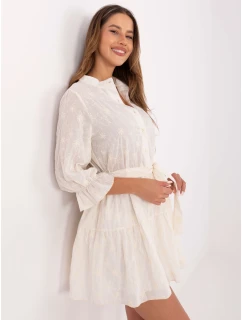 Šaty LK SK 510085.06 svetlo béžová