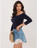 Blúzka RV BZ 4692.61 tmavo modrá