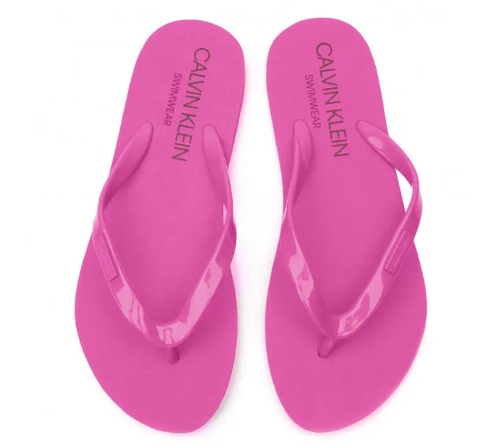 Pantofle model 7755517 fialová - Calvin Klein