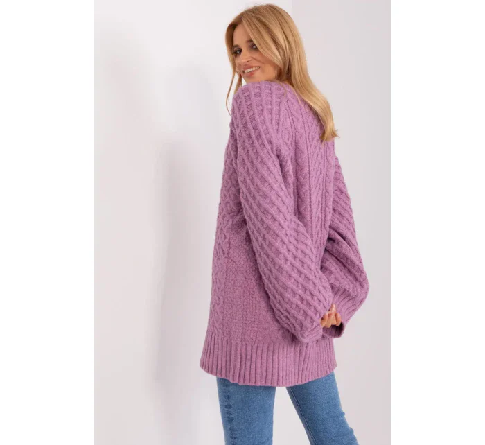 Dlhý sveter model 185735 AT Dlhý sveter model 185735 AT