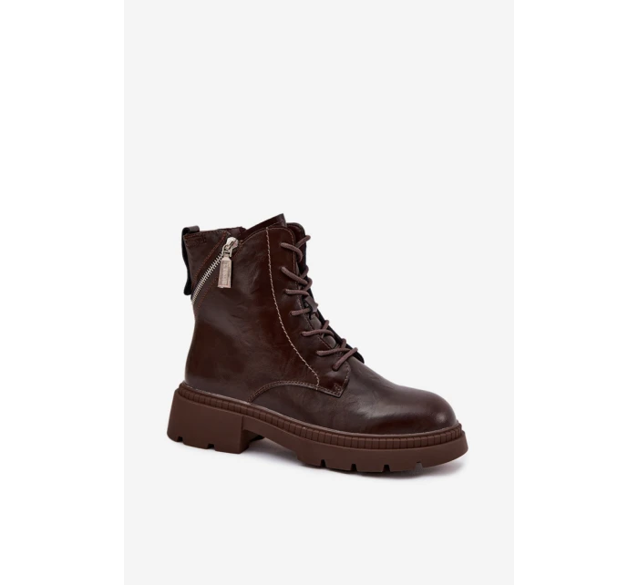 Šnurovací vyšší model 218064 Krok v štýle