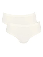 sloggi GO Sense Hipster 2P - WHITE - SLOGGI WHITE - SLOGGI