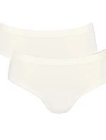 Dámske nohavičky GO Sense Hipster 2P - WHITE - biela 00GZ - SLOGGI