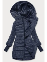 KURTKA DAMSKA Z GRANATOWA model 21243900 - MINORITY KURTKA DAMSKA Z GRANATOWA model 21243900 - MINORITY